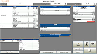 Manager Cierre de Caja